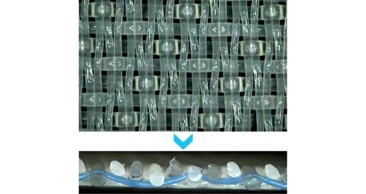 single layer forming fabric structure